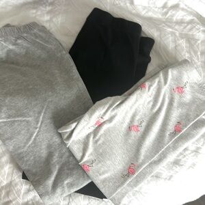 3 Size 8 Girls Leggings Old Navy and Gap